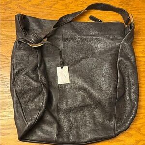 Furla large leather bag